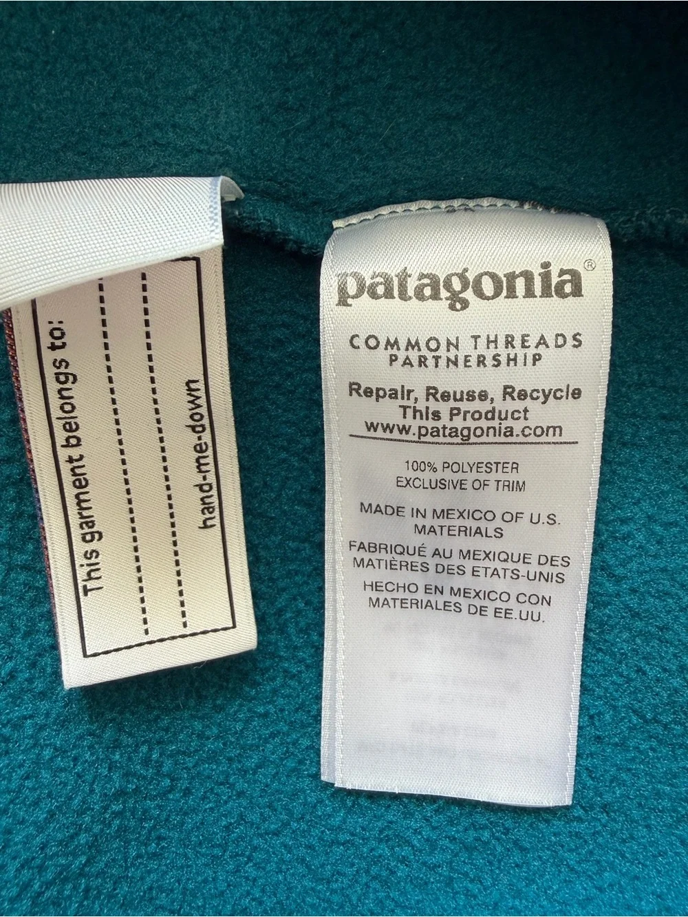 Patagonia Kids Lightweight Synchilla Snap-T Fleece Pullover L 12